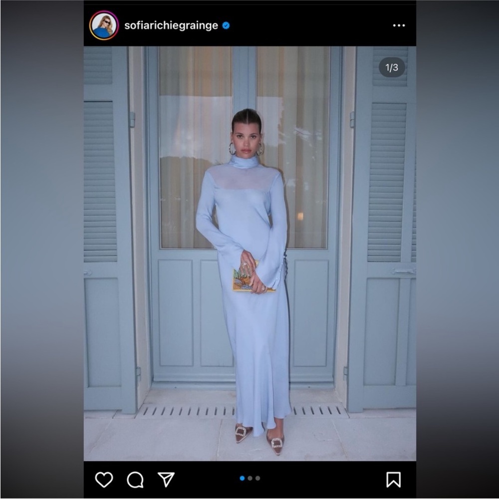 KHAITE
The Leibel long-sleeve dress size 4